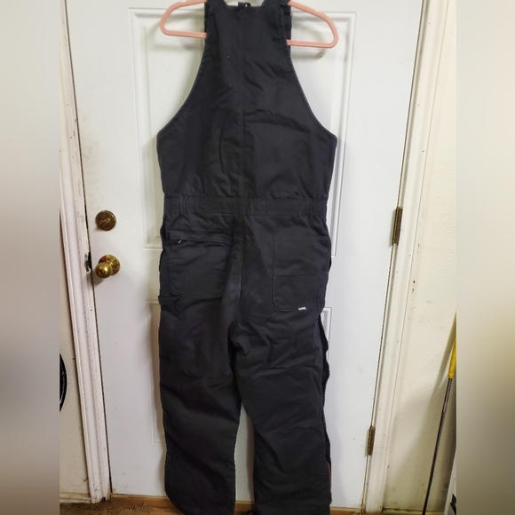 Berne Women's tall Softstone Duck Insulated Bib Overall size L - Picture 4 of 8